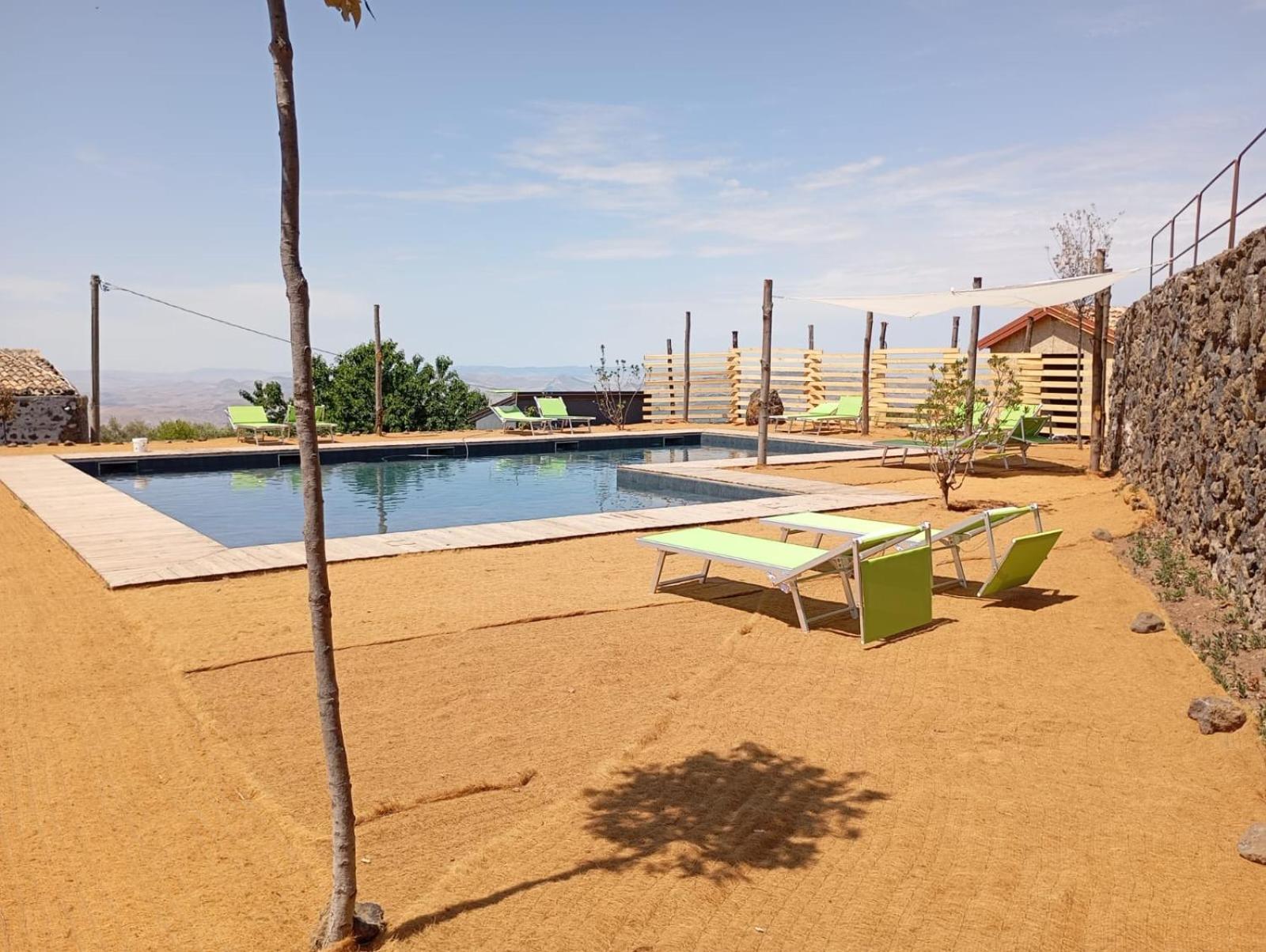 Podere Dell'Etna Segreta - Essential Nature Hotel & Glamping Б'янкавілла Екстер'єр фото